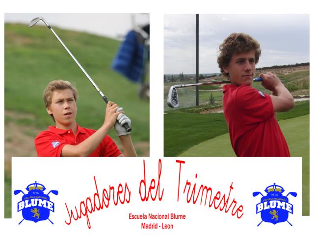 Los Vascos Borja Martín e Íñigo Romero, Jugadores del Trimestre en las Escuelas Nacionales de Madrid y León