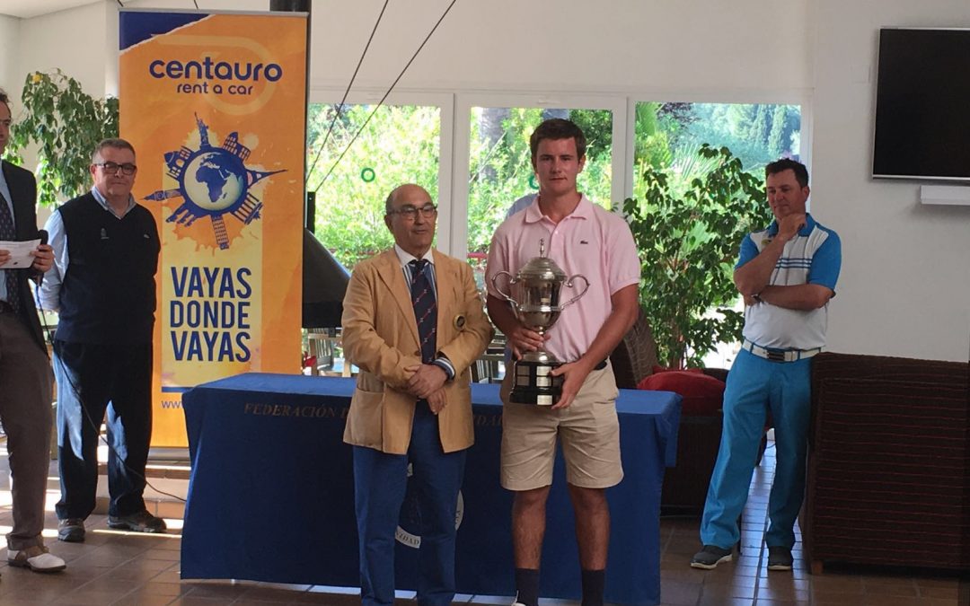 Xabier Gorospe Campeón de la Comunidad Valenciana Masculino 2016