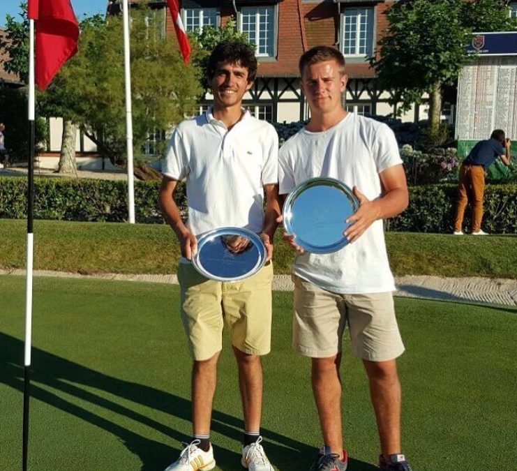 Javier Sainz y Xabier Gorospe en el Internacional de Portugal Masculino