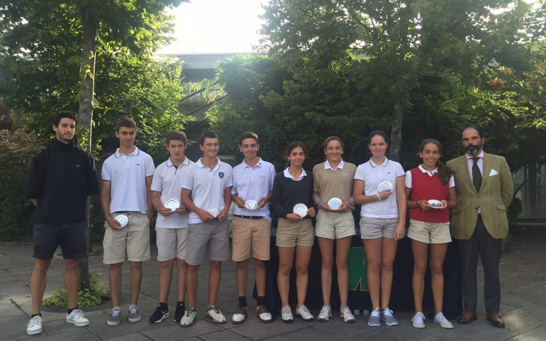 De los Rios, Palacios (Cadetes) y Beguiristain, Martín (Infantiles) – Campeones del II Puntuable Zonal Juvenil