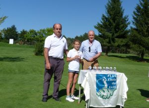 Subcampeona Benjamin Claudia Ubillos