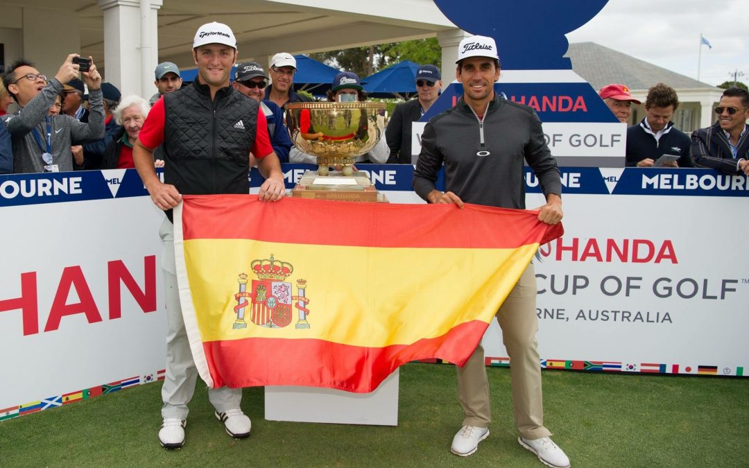Jon Rahm octavo con España en La Copa del Mundo de Golf