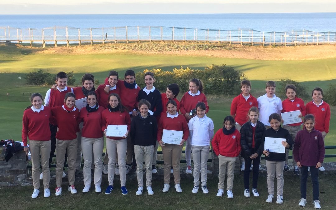 Final del Ranking Juvenil  2016 de la Federación Vasca de Golf