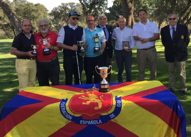 Javier Imaz tercero en la Copa de España de Golf Adaptado