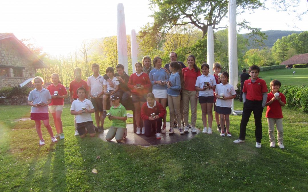 Arruti y Balanzategui (Infantil), Fernandez y Lanchares (Alevín) y Arozena e Iraola (Benjamines) Campeones de Guipuzkoa Infantil