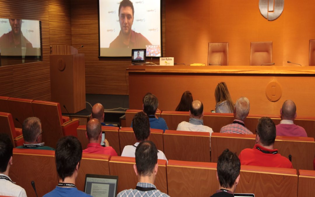 Video-conferencia de Jon Rham con motivo de la feria Unigolf