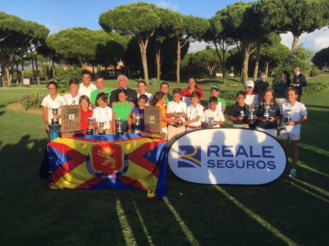 E. De los Rios / J. Garmendia / A. Amann (Infantiles), M. Lopez-Lanchares (Alevín) y L. Iraola / M. Arozena (Benjamines) entre los cinco mejores en los Campeonatos de España Infantil, Alevín y Benjamín