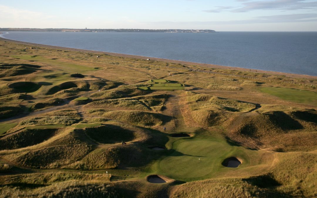 Javier Sainz, Iñigo Beñaran, Xabier Gorospe y Borja Martin en el British Amateur Championship