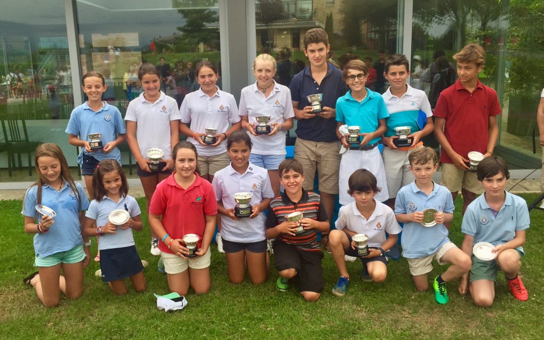 Garmendia / Encío (Infantiles), Guibert / Lopez-Lanchares (Alevines) y Arozena / Iraola (Benjamines) campeones del País Vasco Infantil, Alevín y Benjamín
