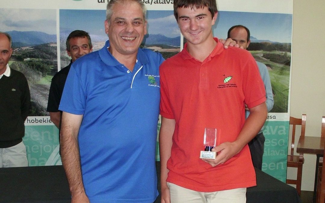 Victorias De Los Ríos/Encío (Infantiles), Fernández/López-Lanchares (Alevines), Elosegui/Orbe (Benjamines) en el Campeonato de Alava Infantil