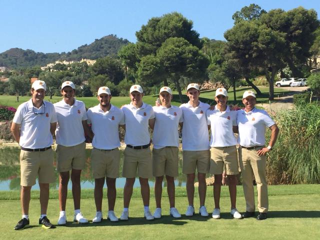 Borja Martin en el Campeonato de Europa Boy por Equipos con el combinado nacional