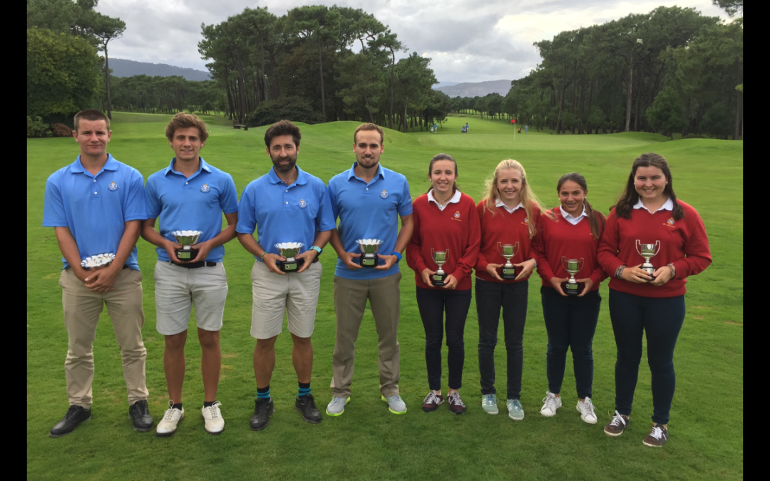 El equipo masculino de Basozabal y el femenino de Jaizkibel Campeones Interclubs País Vasco 2017