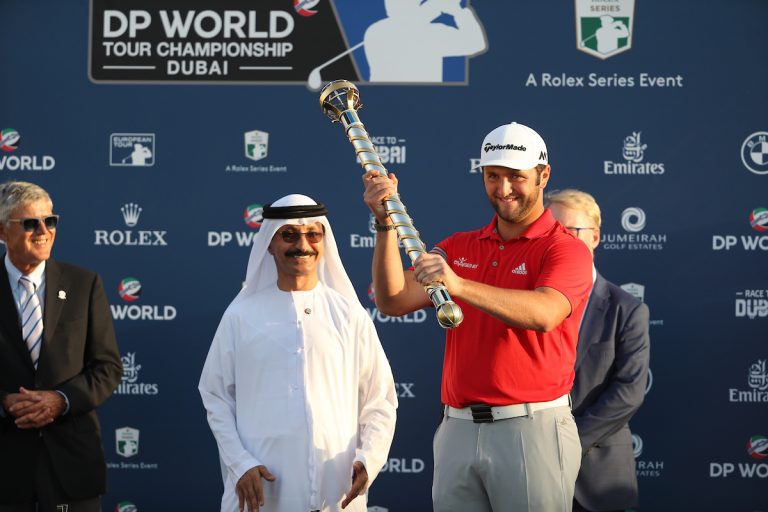 Jon Rahm campeón del torneo final de la Race to Dubai