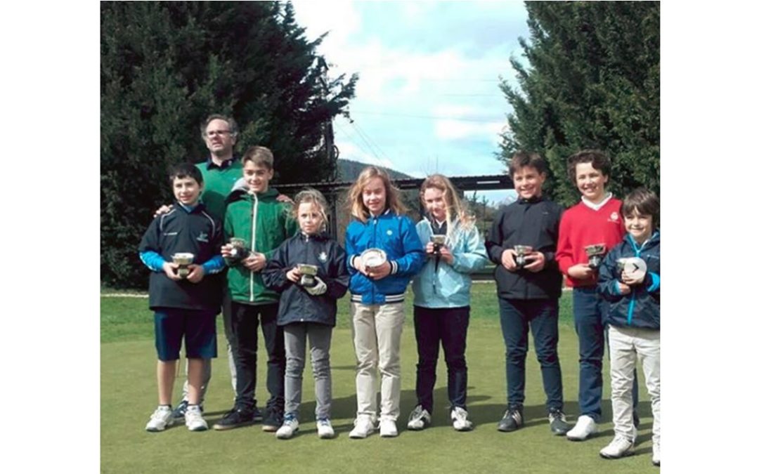 Jauregui (Infantil), Tames e Iñarrairaegui (Alevín) y Lerma (Benjamín), Campeones de Guipuzcoa P&P Infantil