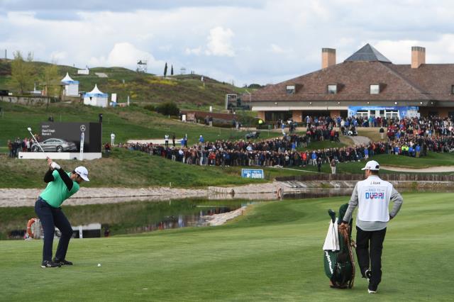 Jon Rahm desborda pasiones en el Open de España: “Tanta gente en un hoyo, sólo en un Major”