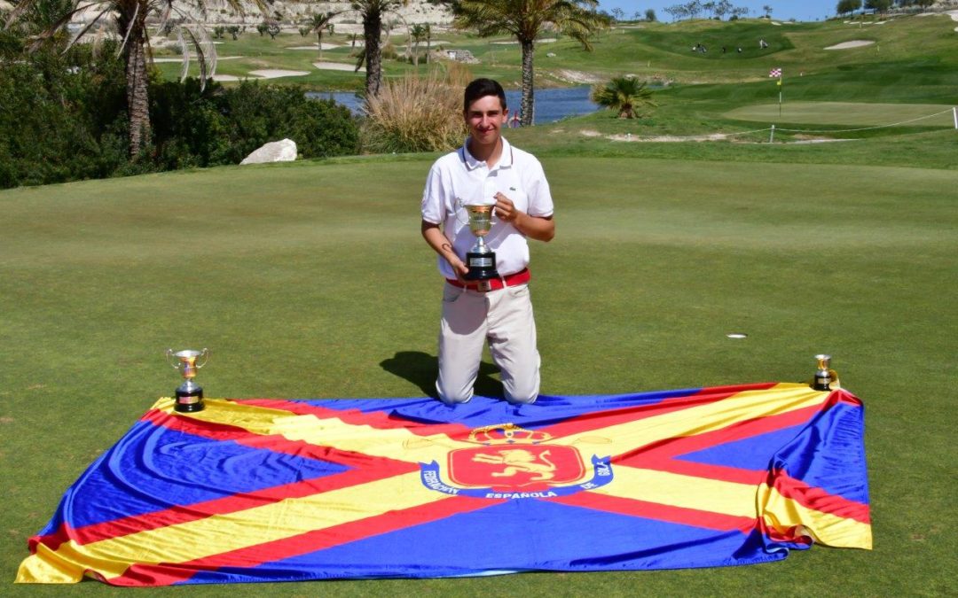 Joseba Torres con el equipo nacional en el Match Juvenil España-Inglaterra