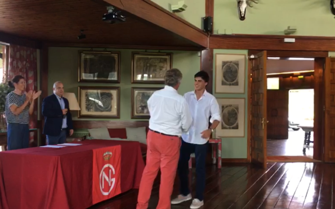 Mª Pia Allende e Iñigo Beñaran Campeones de Neguri 2018