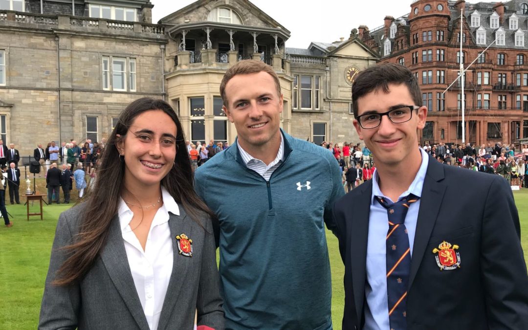Joseba Torres presente en el The Junior Open Championship