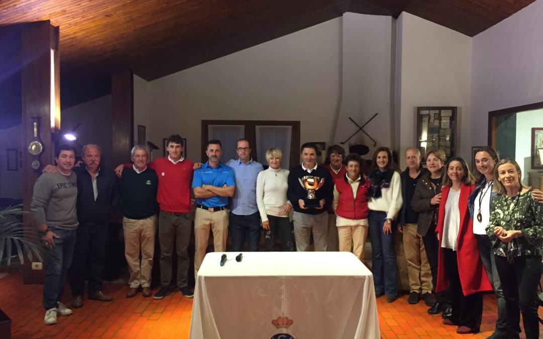 El equipo de la Federación Vasca ganador del Match contra la Federación Navarra