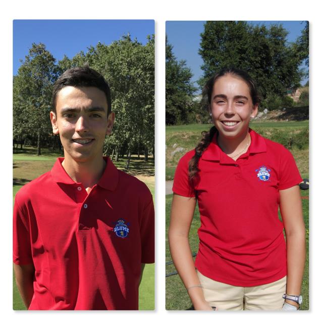 Nieves Martin y Tomas Beguiristain jugadores del trimestre de la Blume