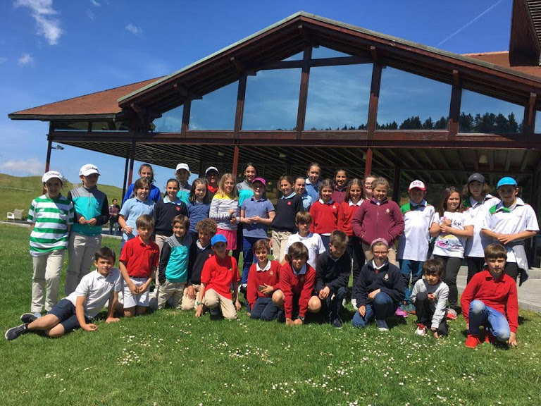 Lucia Iraola y Pablo Basterra Campeones de Bizkaia Infantil P&P