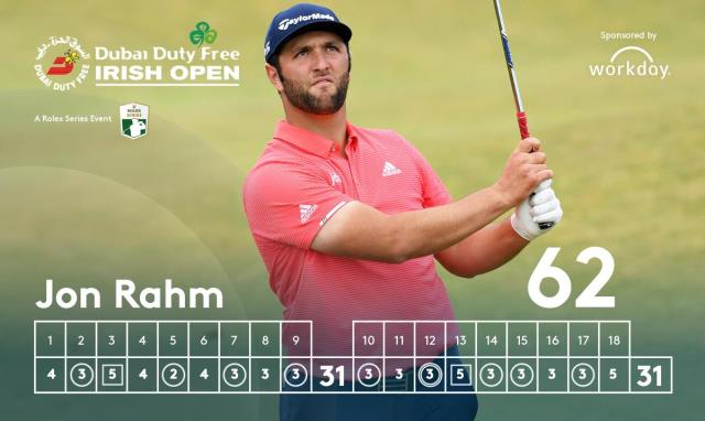 Jon Rahm ganador del Open de Irlanda de las Rolex Series del European Tour
