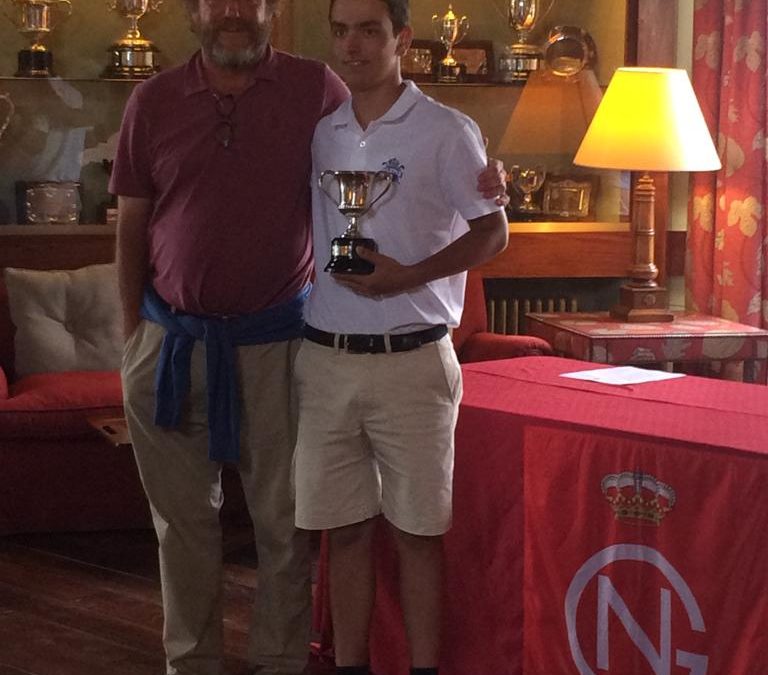 Tomas Beguiristain y Oihana Etxezarreta Campeones de Neguri Absoluto