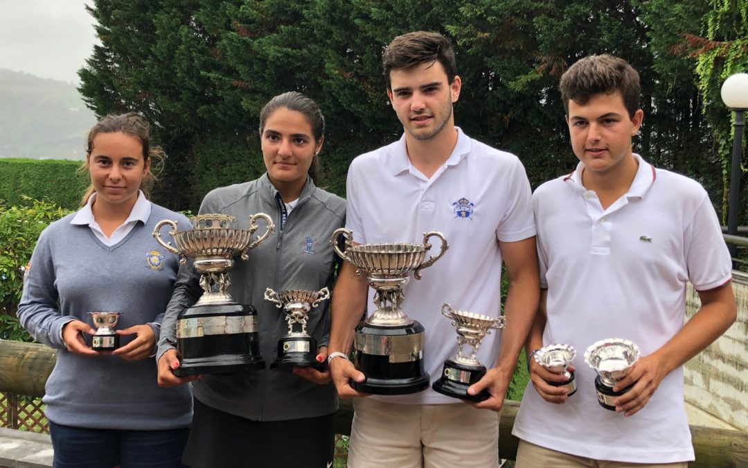 Javier Neira y Carolina Lopez-Chacarra campeones de la XXXIII Copa Federación Vasca