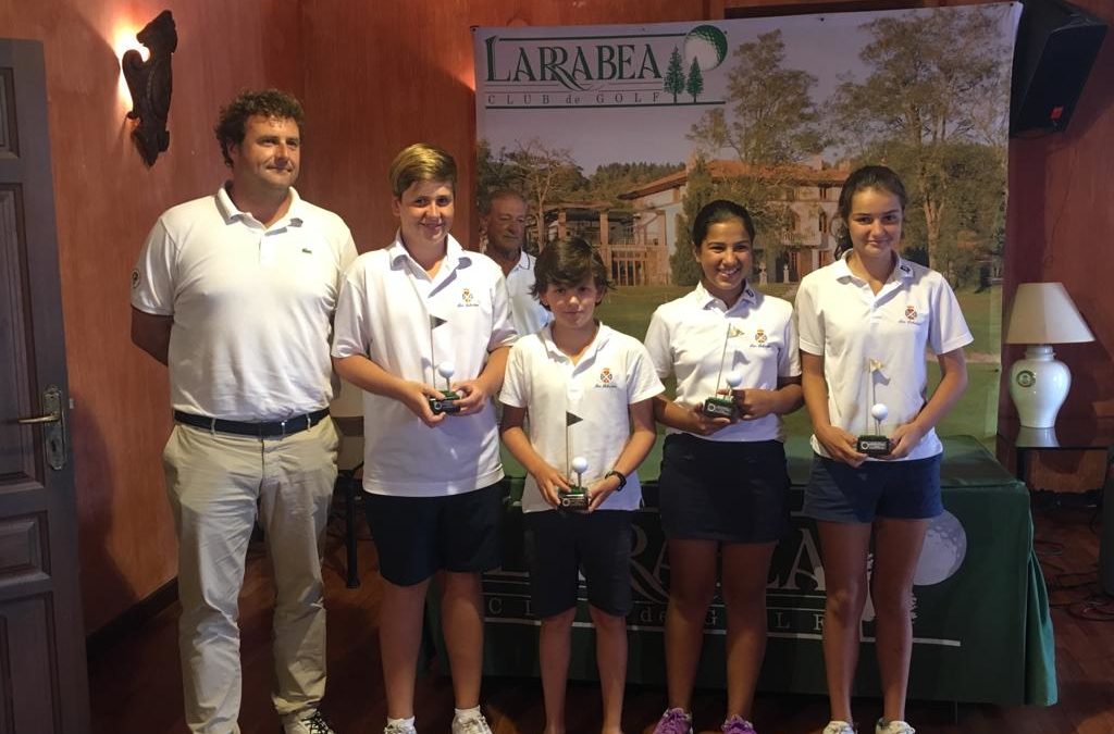 El equipo de Jaizkibel Campeón del País Vasco Interclubs Infantil