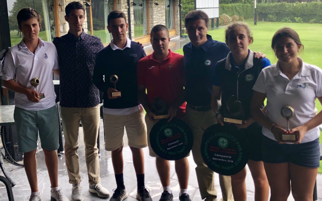 Tomás Beguiristain y Amaia Latorre Campeones del País Vasco Absolutos