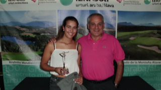 Irantzu Marquinez y Yeray de Diego ganadores de la Final Autonómica FVG Circuito Nacional 5ª categoría