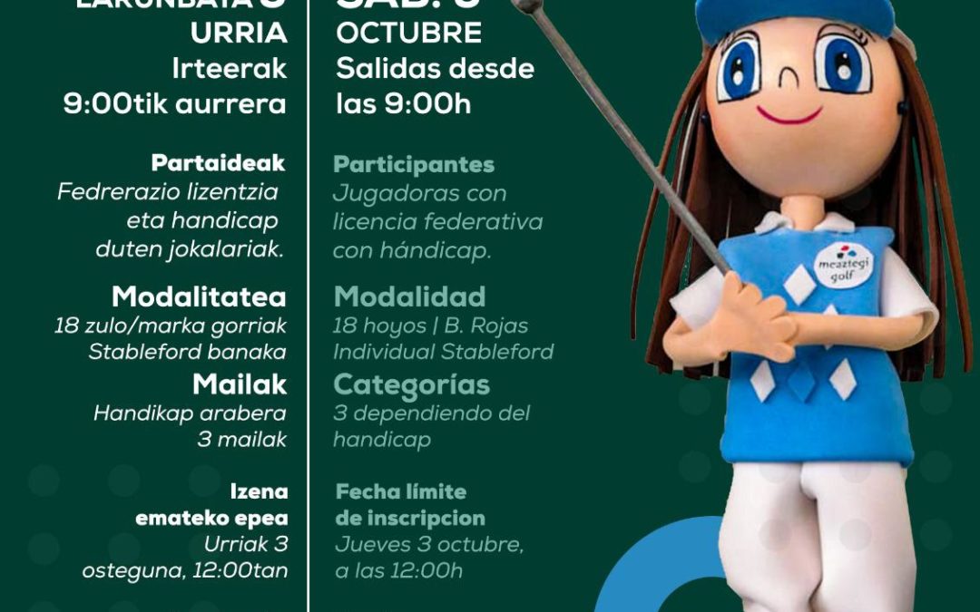 II Open Ladies Meaztegi Golf