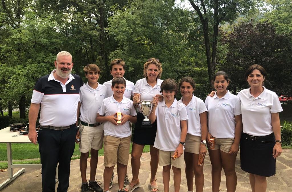 El equipo de Gipuzkoa ganador del torneo Transfronterizo 2019