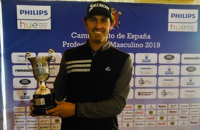 Juan Sarasti el mejor jugador vasco en el Campeonato de España de Profesionales 2019