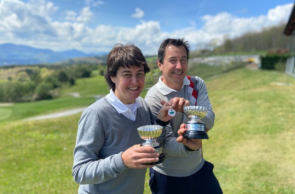 Monica Vallejo y Eduardo Prada Campeones de Bizkaia Dobles Mixto