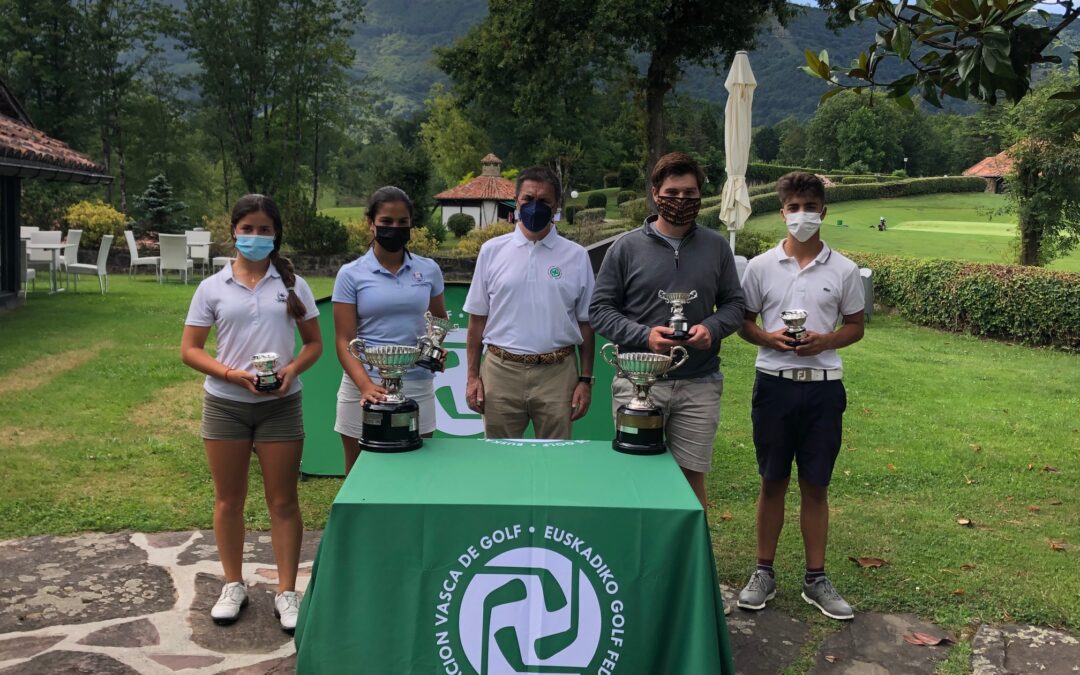 Gonzalo Arcelay y Lucia Iraola Ganadores de la Copa Federación Vasca