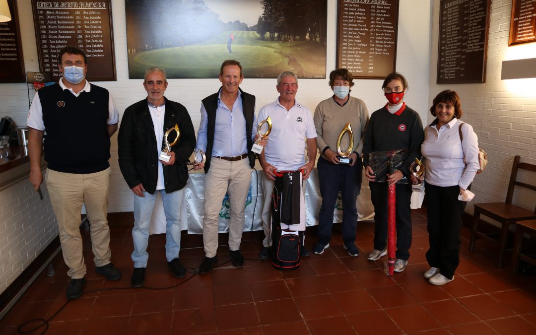 Carlos García y Pia Allende Campeones del Pais Vasco Senior