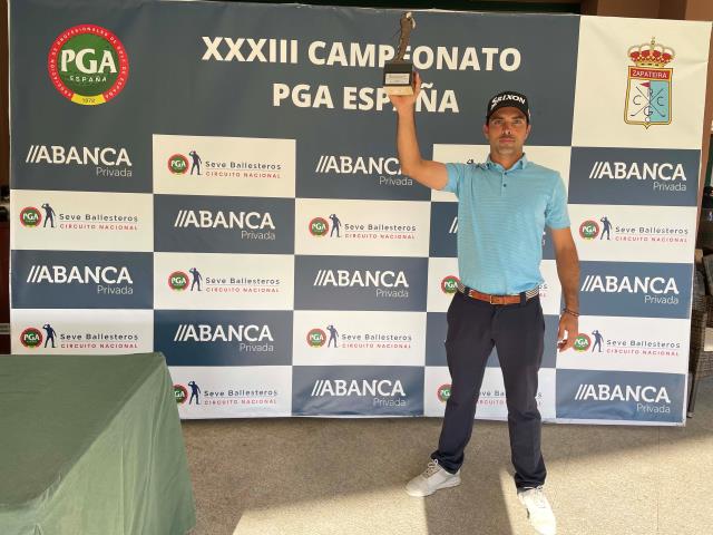 Buen papel de Borja Martin en el XXXIII Campeonato de la PGA de España
