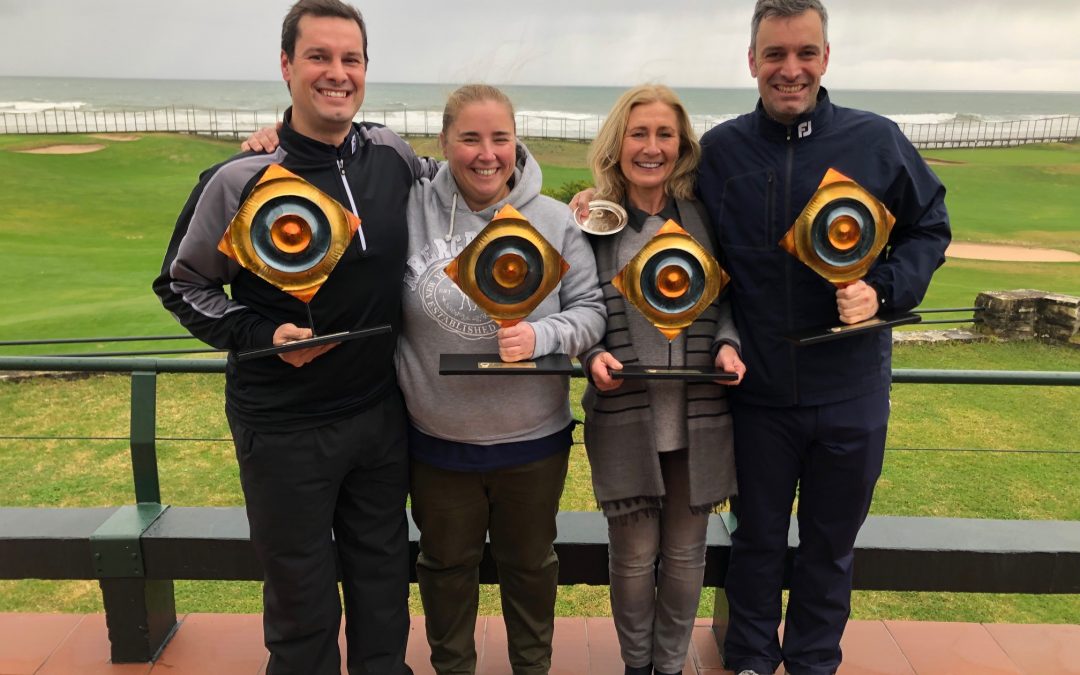 Iñaki Emparanza/Pablo Emparanza (Masculino) y Susana Beñaran/María Aguirrezabal (Femenino) Campeones del País Vasco Dobles