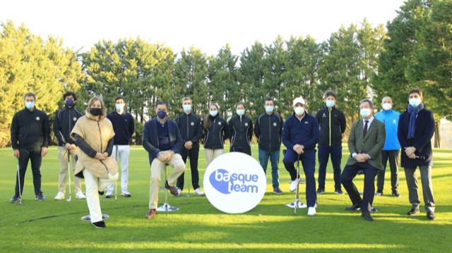 La Fundación Basque Team y la Federación Vasca de Golf presentan un proyecto de excelencia liderado por Txema Olazabal