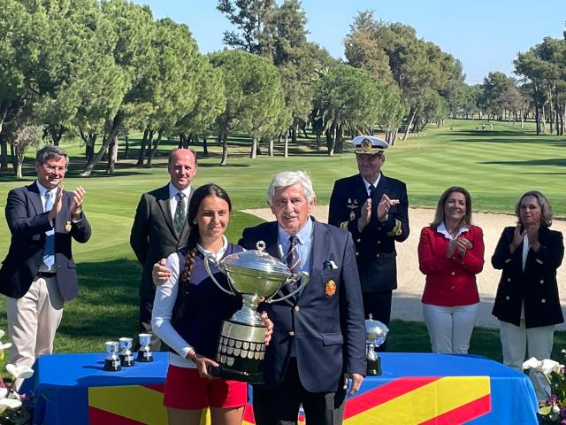 Buen papel de Martina López-Lanchares en la Copa S.M. La Reina 2022