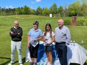 Anton Larrañaga y Paula Gorostiaga Campeones de Zuia