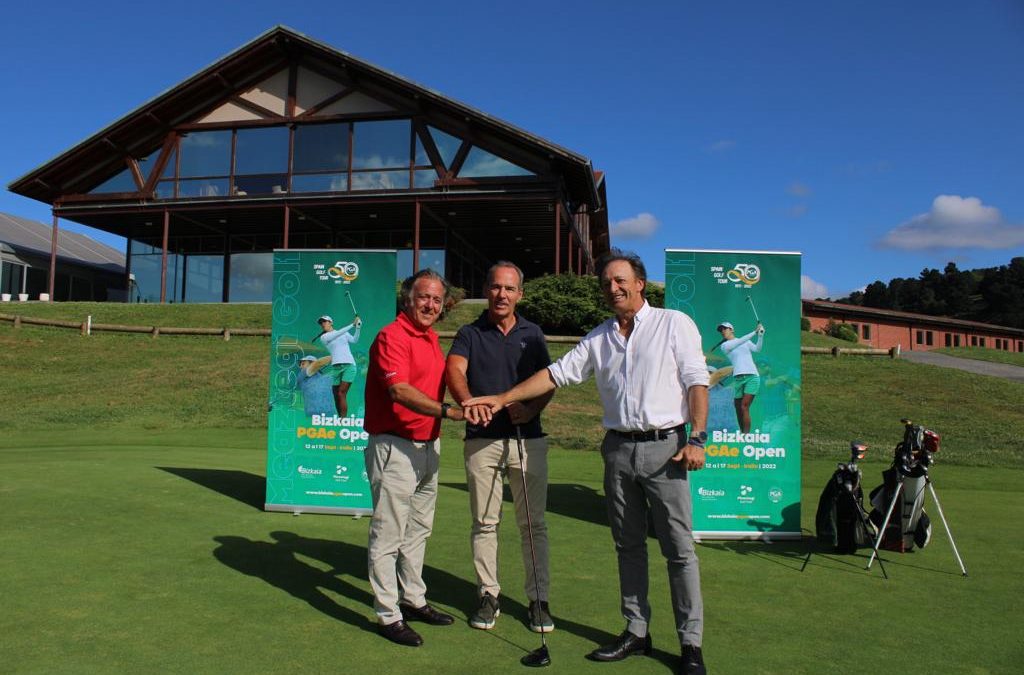 La Federación Vizcaína de Golf, DalecandELA y Enkartur se suman al “Bizkaia PGAe Open”