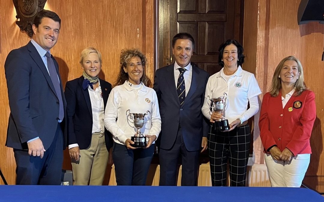 Arrate Garate y Mª Ángeles Ruberte Campeonas de España Dobles Senior Femenino