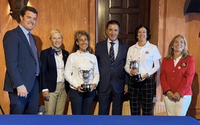 Arrate Garate y Mª Ángeles Ruberte Campeonas de España Dobles Senior Femenino