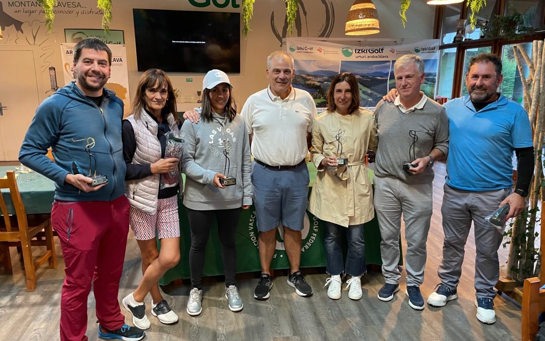 Iñigo Lopez de Uralde y Dina Abouzeid Campeones de 5ª Categoría del País Vasco