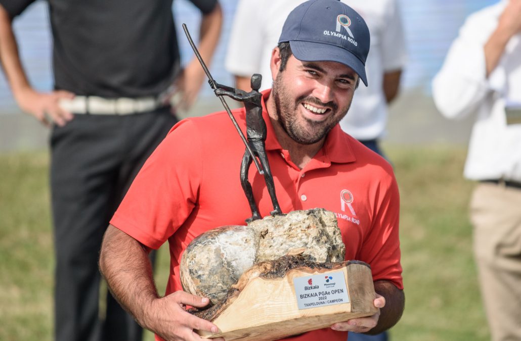 Asier Aguirre ganador del Bizkaia Open PGAe