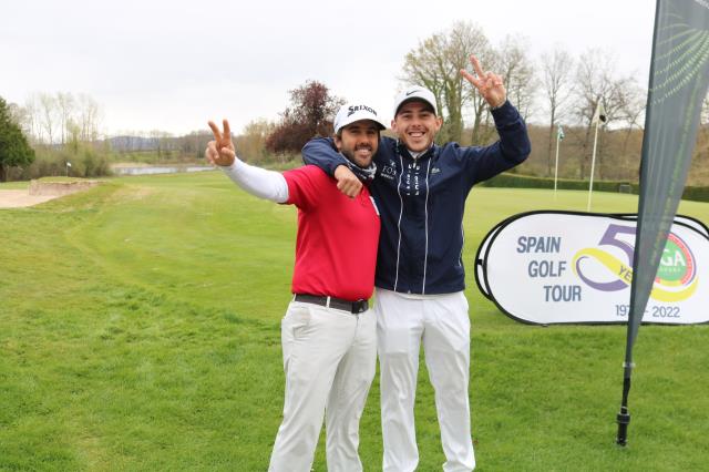 Victoria de Dani Berná y José Manuel Pardo, en el XIX Campeonato de Dobles de la PGA de España en Izki Golf