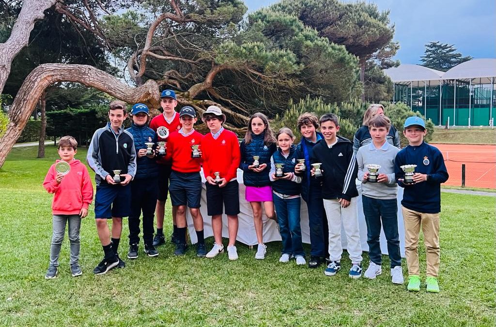 M.Dearden/I.Iraola (Infanti), T.Bilbao/T.Yrizar y J.Izquierdo/N.Gutierrez (Benjamin) Campeonesde Gipuzkoa Infantil