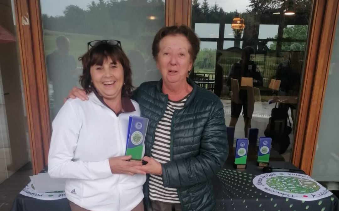 Cristina Llanos y Roberto Ranero campeones de Alava senior